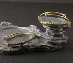 Bracelete Tibetano de Contas em Cobre