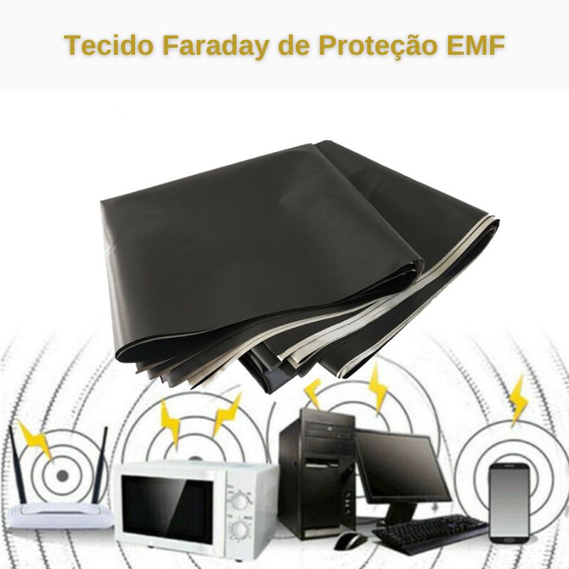 Tecido Faraday de Proteção EMF
