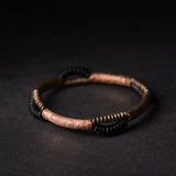 Bracelete de Cobre com Ébano Real - Terapia da Mulher