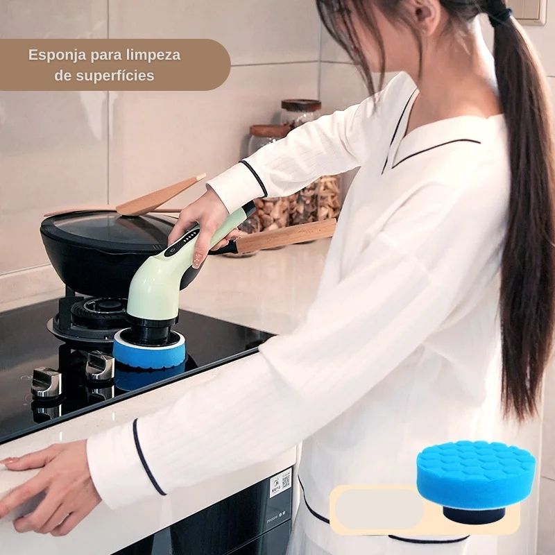 Vassoura Elétrica Multiuso Wi-Fi &-Spin™