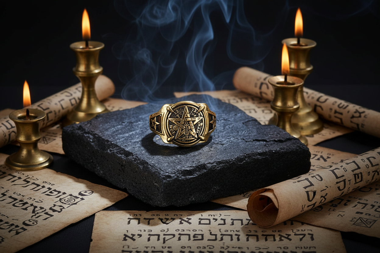 Anel Tetragrammaton — Altar Hermético