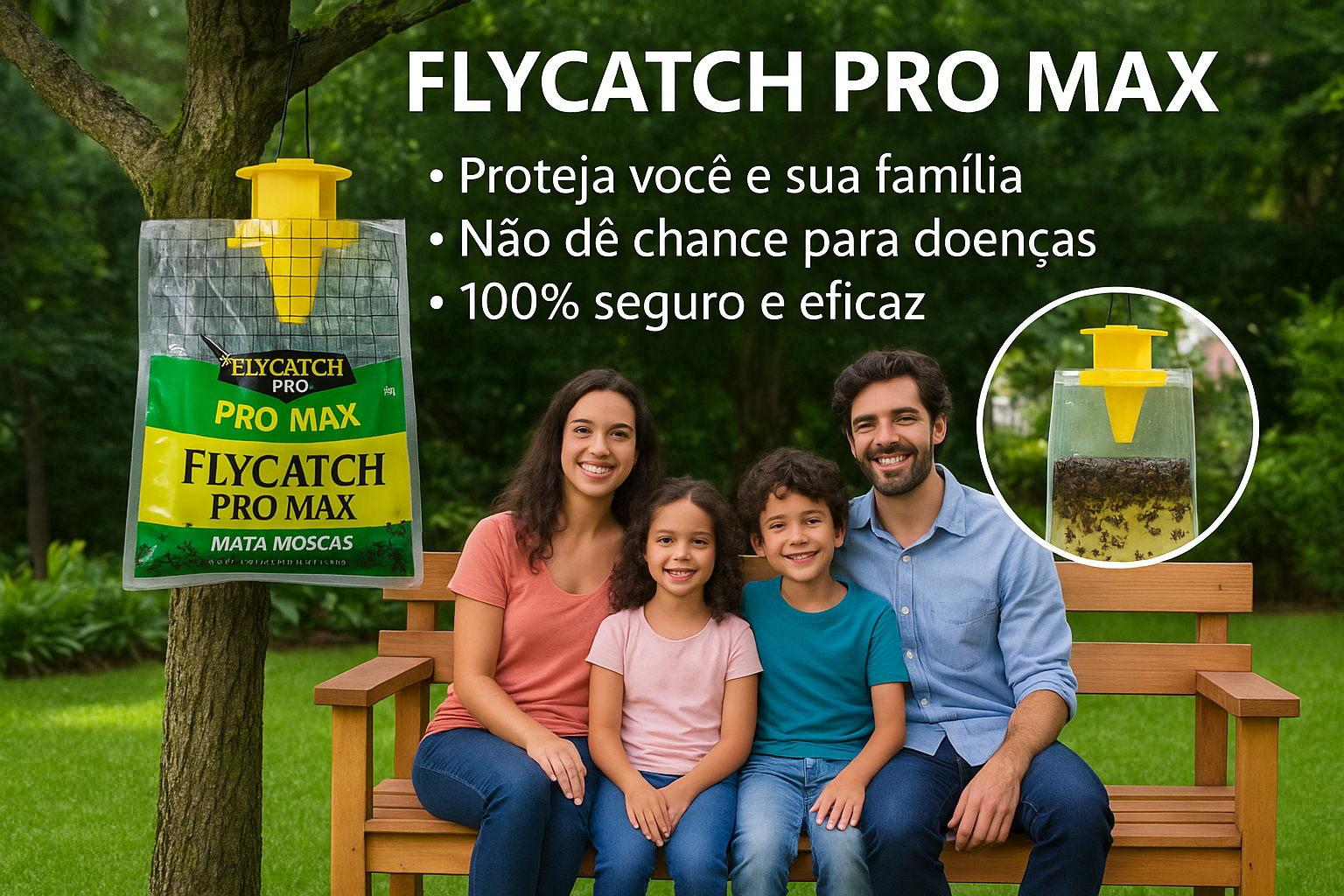 FlyCatch Pro Max - Exterminador Inteligente de Mosquitos