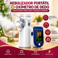 Nebulizador Portátil e Oxímetro de Dedo | Kit ou Avulsos