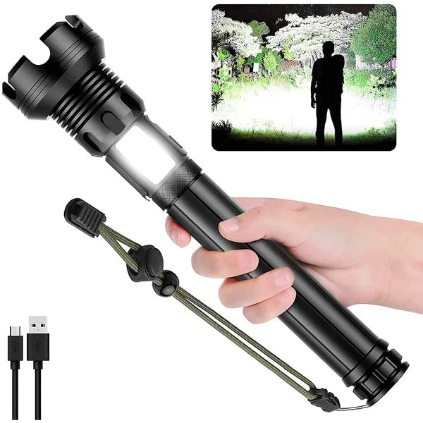 Linterna láser táctica LED recargable - OwlTorch™ 