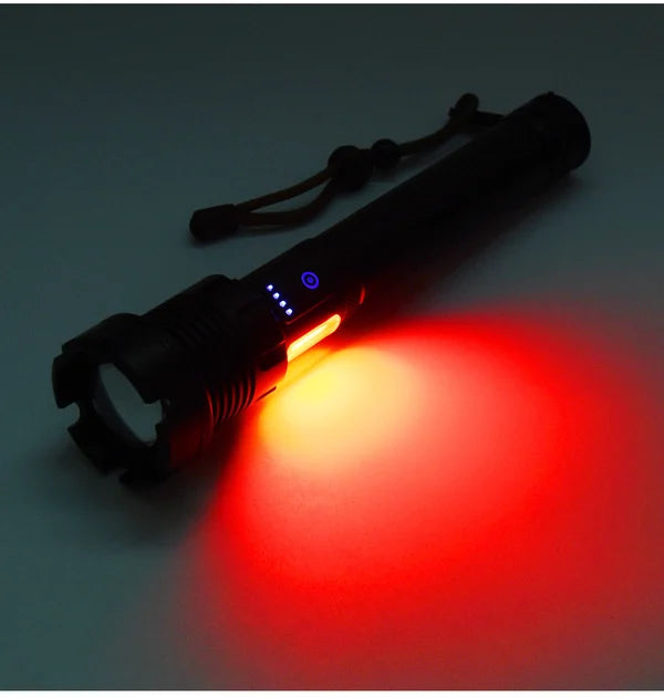 Linterna láser táctica LED recargable - OwlTorch™ 