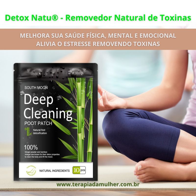 Adesivo Detox Natu® - Removedor Natural de Toxinas
