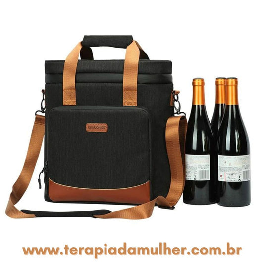 Winne Bag Cooler Vintage para Vinho - ThermalX