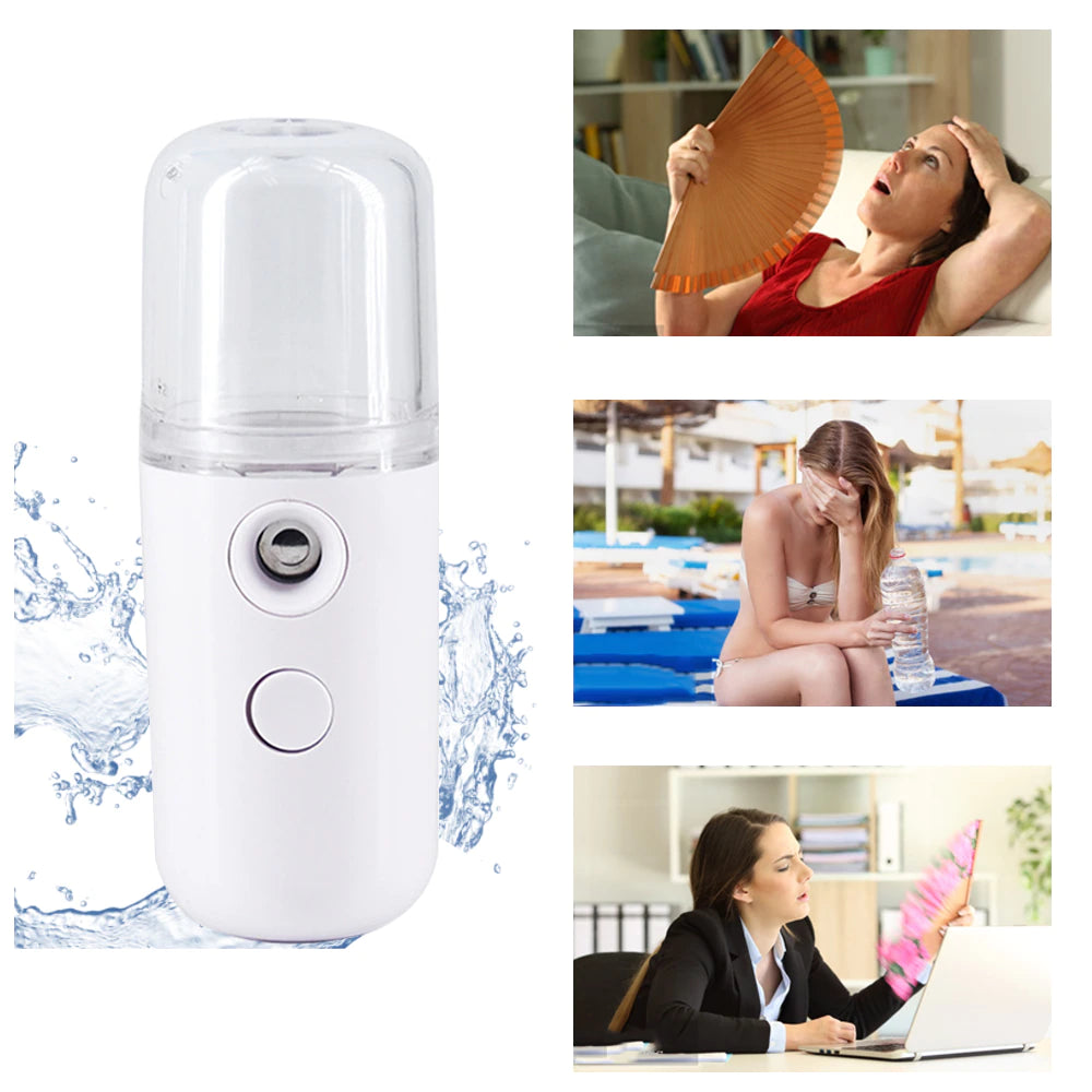 Difusor personal ultrasónico inalámbrico - Terapia para mujeres