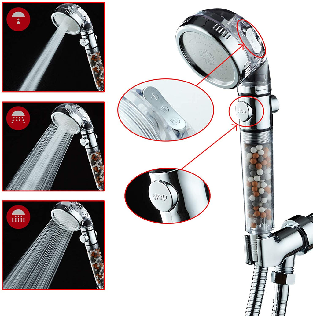 Cascada de iones negativos - Mineral-Life® Quantum Super Shower 