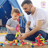 Children's Toy - Magnetic Educational Kit of Sticks and Balls