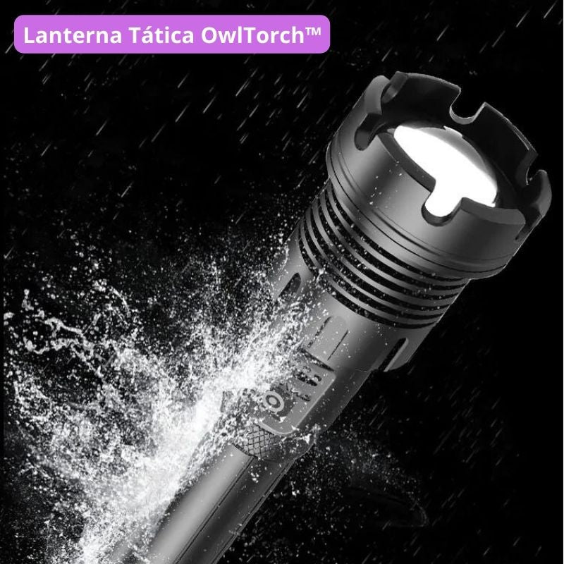 Linterna láser táctica LED recargable - OwlTorch™ 