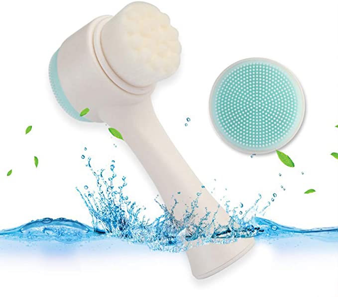 Limpeza Facial, Esfoliante e Massageadora - Escova 3x1