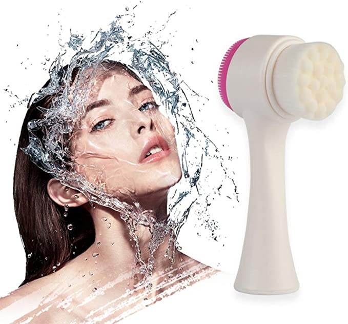 Limpeza Facial, Esfoliante e Massageadora - Escova 3x1