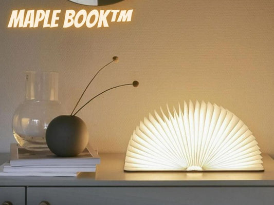 Livro Luminária de LED - Maple Book™