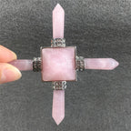 Love Frequency - Energy Generating Rose Quartz Pyramid 
