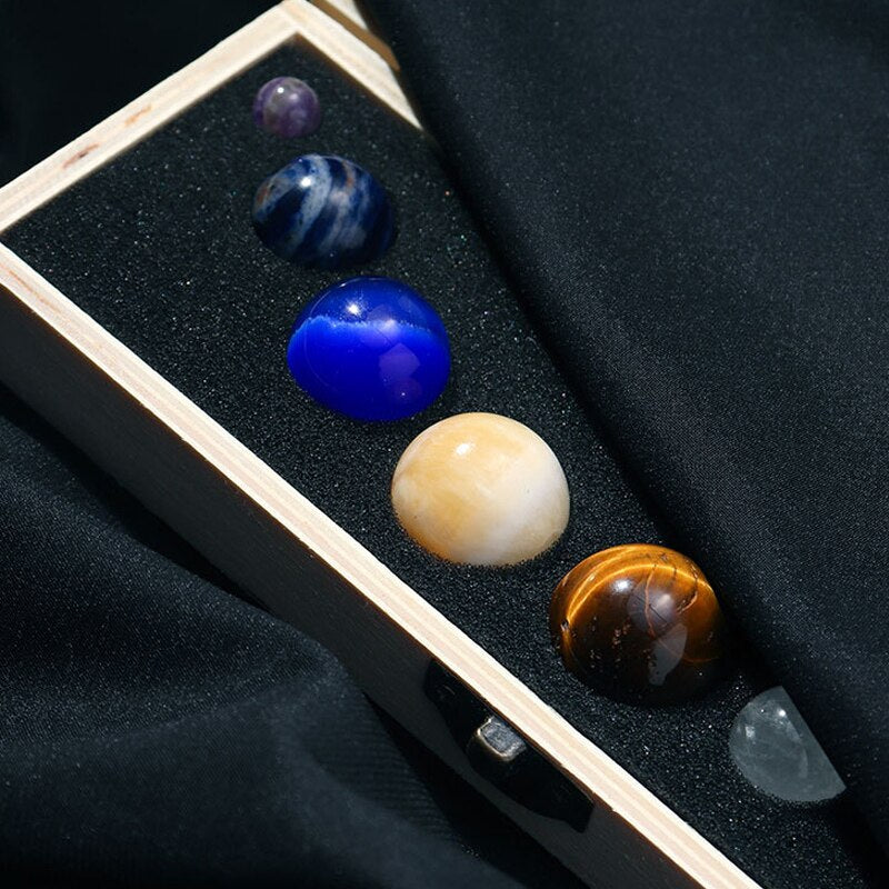 Collection in Crystals Planets of the Solar System 