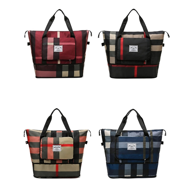 Expandable Waterproof Bag Wet and Dry Compartment