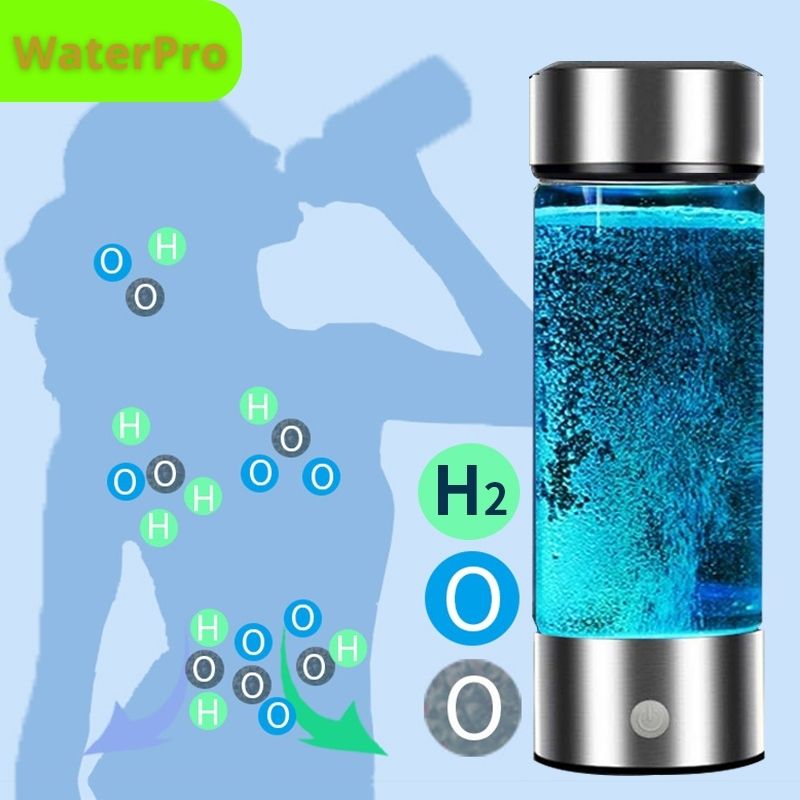 Hidrogênio Molecular | Squeeze de Água Hidrogenada - WaterPro™