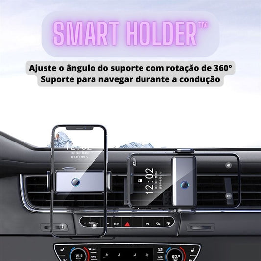 Suporte Veicular para Celular - Automático por Indução [Smart Holder™] - 🔥- 50% OFF & FRETE GRÁTIS🔥