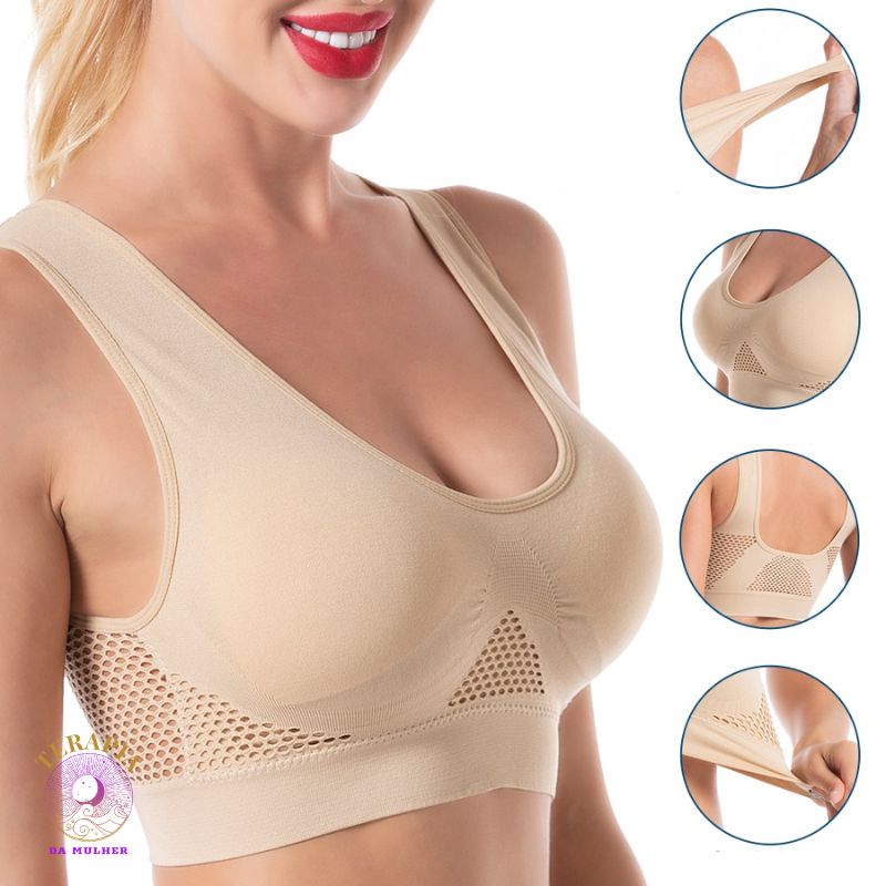 Breathable Seamless Bra - Comfort Air™